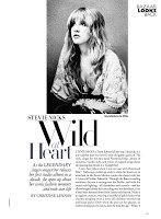 Fleetwood Mac News: Stevie's 3 page spread in Harper's Bazaar May, 2011 issue