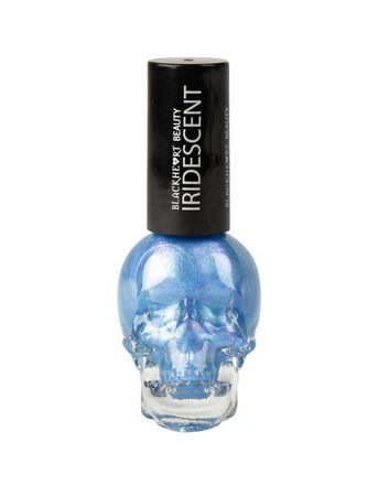 Blackheart Beauty Blue Iridescent Nail Polish | Hot Topic