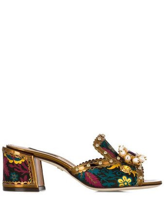 Dolce & Gabbana Keira slip-on Sandals - Farfetch