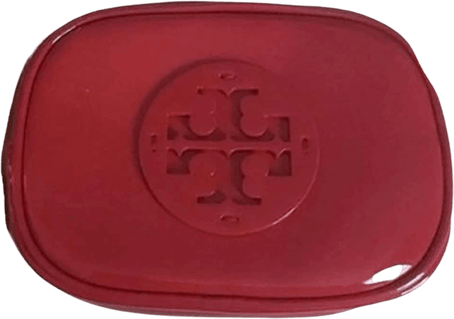 Tory Burch Stacked Patent Small Cosmetic Case Bag