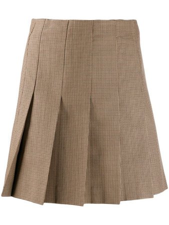 MSGM Pleated Mini Skirt - Farfetch
