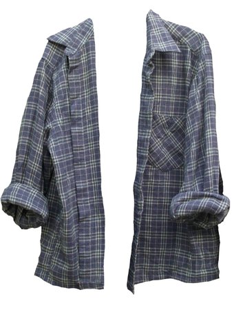 blue flannel