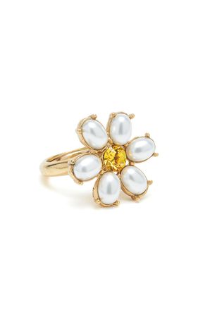 Pearly Daisy Ring By Oscar De La Renta | Moda Operandi