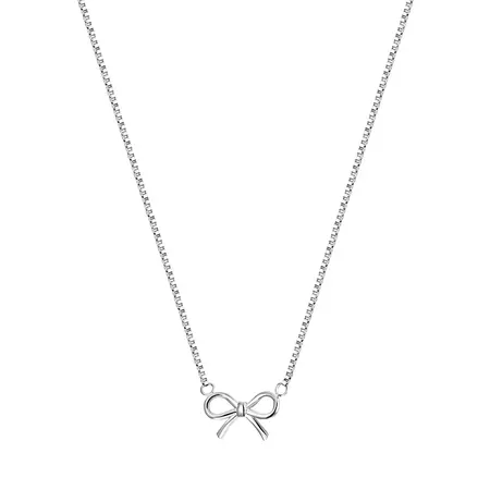 Dainty Bow Necklace – Ciunofor