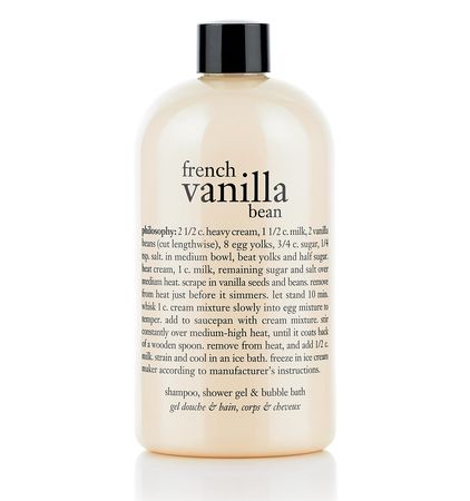 french vanilla bean | shampoo, shower gel & bubble bath | philosophy