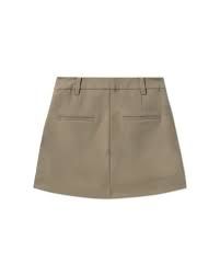 bonbom beige pleated mini skirt - Google Search
