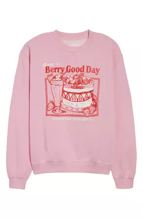 Desert Dreamer Berry Good Day Fleece Sweatshirt | Nordstrom