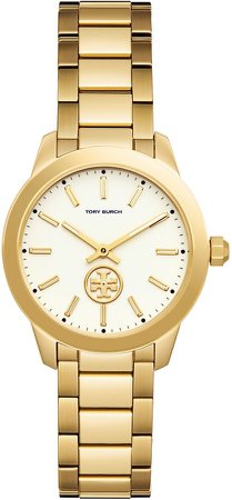 Collins Watch, Gold-Tone, 32 MM