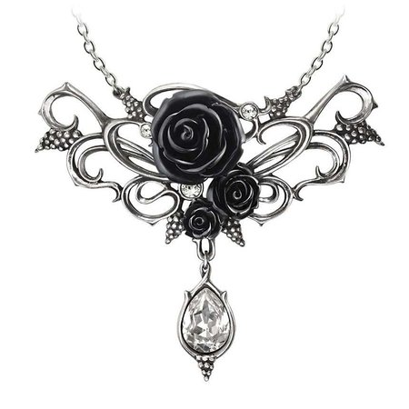 Bacchanal Rose Necklace - Women’s Romantic & Fantasy Inspired Fashions