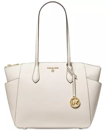Michael Kors Marilyn Medium Top-Zip Leather Tote & Reviews - Handbags & Accessories - Macy's