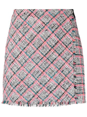 Karl Lagerfeld Summer tweed-boucle skirt