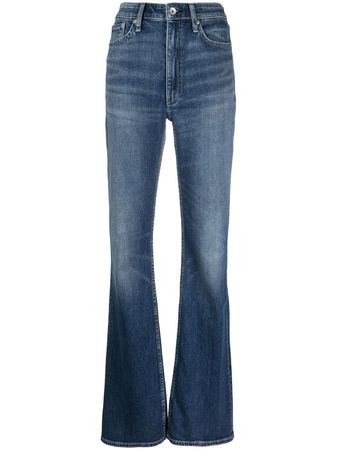 Rag & Bone high-rise Flared Jeans - Farfetch