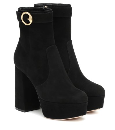 Jackson Suede Ankle Boots - Gianvito Rossi | Mytheresa