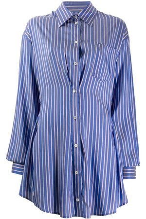 Unravel Project Striped shirt dress