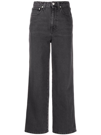 Shop black Nanushka Jane wide-leg jeans with Express Delivery - Farfetch
