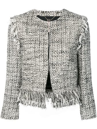 Twin-Set fringed boucle jacket $330 - Buy Online SS19 - Quick Shipping, Price
