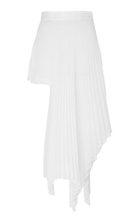 Asymmetric Pleated Voile Skirt by Peter Do | Moda Operandi