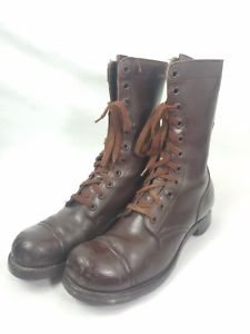 WW2 WWII US U.S. Boots,Army,Leather,Combat,Military,Original,Shoes,Brown,Light | eBay