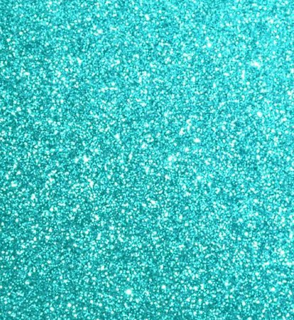 turquoise glitter