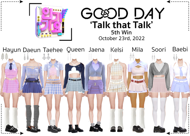 GOOD DAY - Inkigayo - ‘Talk That Talk’