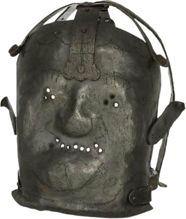 17th Century Metal Mask, Restraint