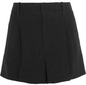 Iconic Pleated Crepe Shorts