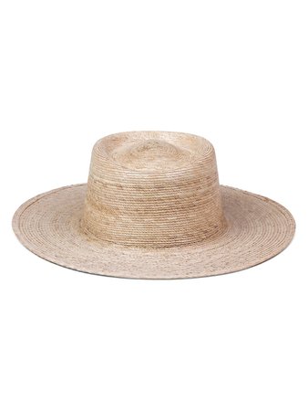 Shop Lack of Color Palma Woven Boater Hat | Saks Fifth Avenue