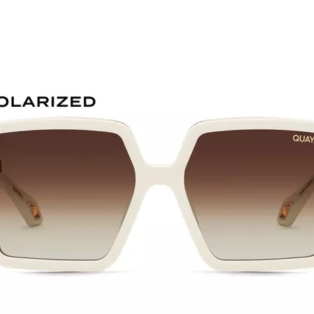 ALMOST READY LUXE Square Polarized Sunglasses – Quay Australia