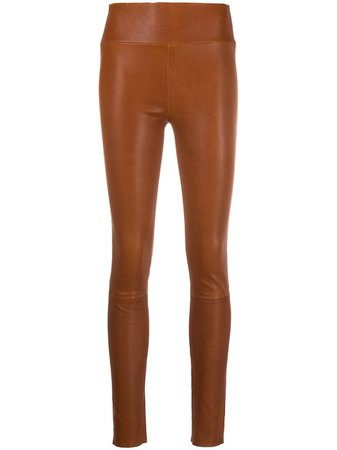Sprwmn High-Waisted Pull-On Skinny Trousers