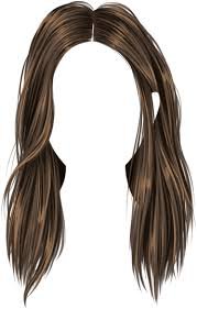 brown hair png - Google Search