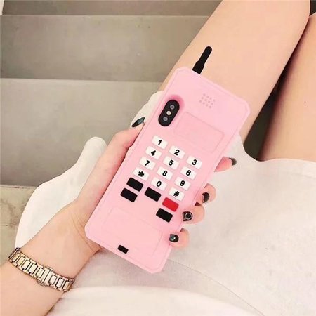 Pink 80s phone