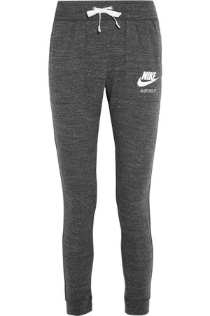 Nike | Gym Vintage cotton-blend jersey track pants | NET-A-PORTER.COM