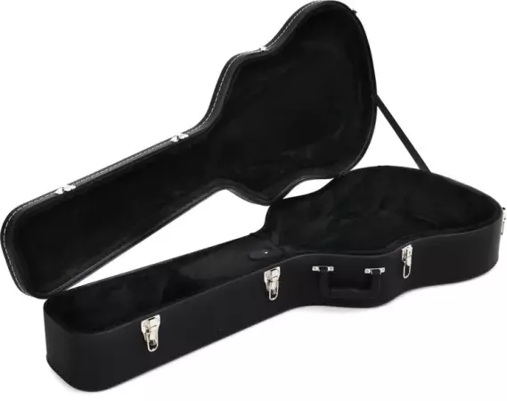 Fender Dreadnought Acoustic Guitar Case - Black | Sweetwater