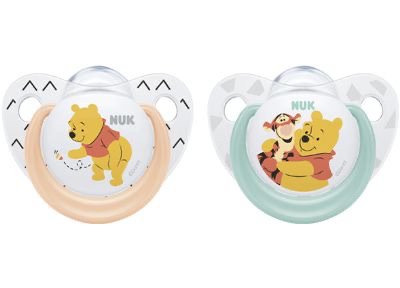 Tigger & Winnie the Pooh Disney Nuk baby pacifier set of 2