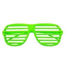 neon green glasses - Google Search