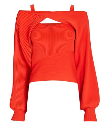 Nicholas Allison Rib Knit Sweater Set | INTERMIX®