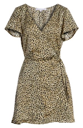 cupcakes and cashmere Lenna Leopard Print Dress | Nordstrom