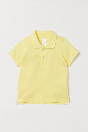 Polo Shirt - Light yellow - Kids | H&M US