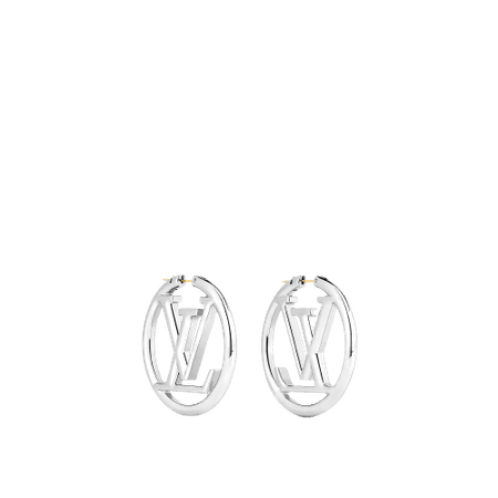 Louis Vuitton - LOUISE HOOP EARRINGS