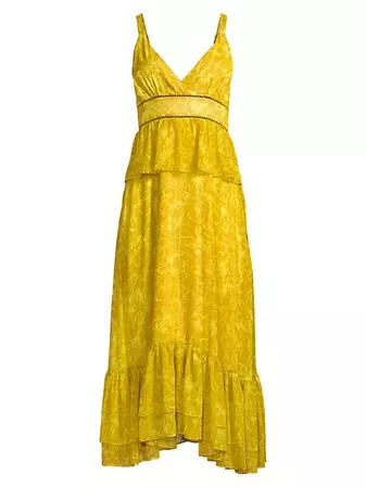 Shop LIKELY Carla Floral Midi Dress | Saks Fifth Avenue