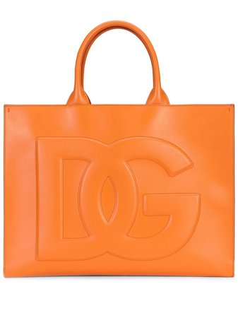 Dolce & Gabbana Large Beatrice Leather Tote Bag - Farfetch