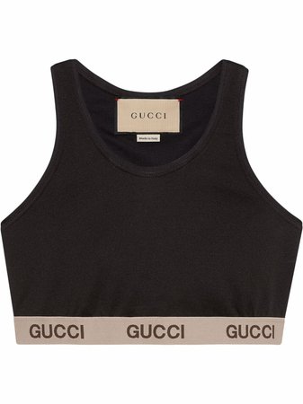 Shop Gucci x The North Face cropped top with Express Delivery - FARFETCH