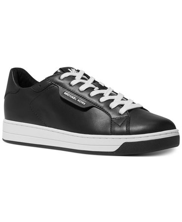 black Michael Kors Keating Lace-Up Sneakers & Reviews - Athletic Shoes & Sneakers - Shoes - Macy's