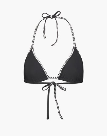 lemlem Sofia Triangle String Bikini Top