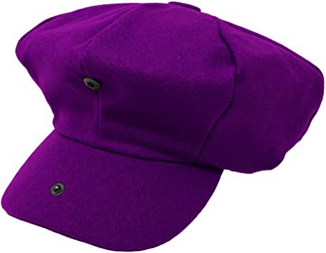 Men's 100% Winter Wool Super Oversized Newsboy Drivers Cabby Cap Hat XL (Black) at Amazon Men’s Clothing store | uploader: 16_22