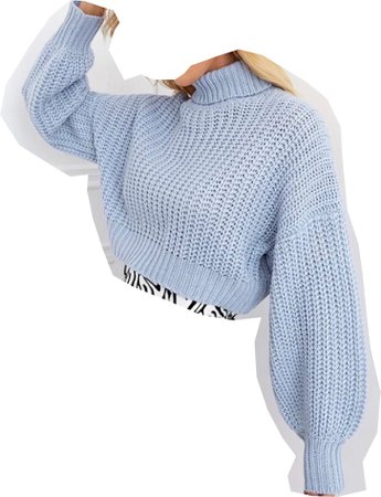 Baby Blue Sweater