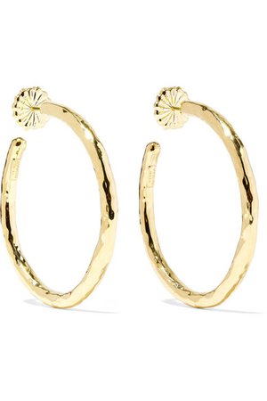 IPPOLITA Classico 18-karat gold hoop earrings