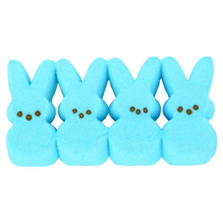 Peeps Blue Marshmallow Bunnies, 4-ct. Packs | Dollar Tree