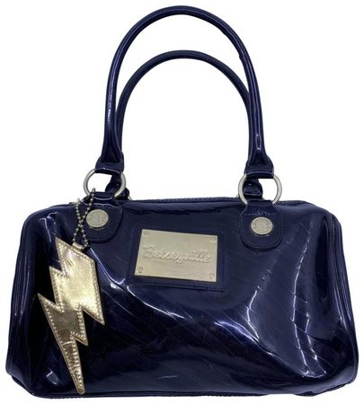 *clipped by @luci-her* Betsey Johnson Bowling Shoulder Bag - Tradesy