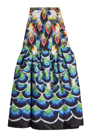Parakeet Printed Skirt Gr. UK 10